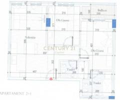 Apartament 2+1+2 në ''Tirana Entry 2'' në ''Laprakë''! - 2