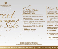 ✨ Christmas & New Year Celebration at Rogner Hotel ✨